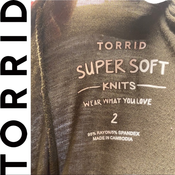 Pre-owned Torrid Super Soft Green Cardigan 2 - Picture 6 of 6